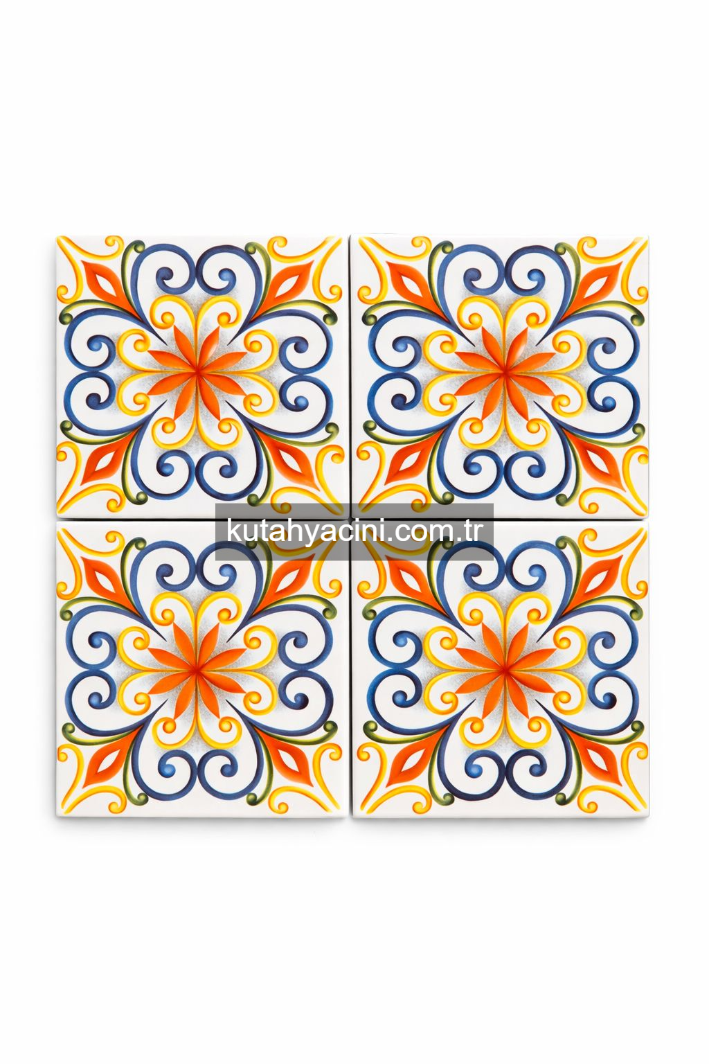 10X10 Meksika desenli Çini karolar-12